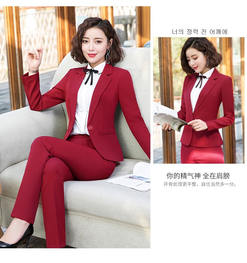 Bộ Vest nữ đẹp tay dài quần dài - VN33